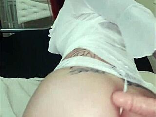 Nymph Rachell Miranda guides jerk off.