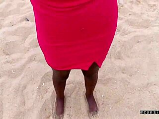 Passionate beach sex vacation with wet pussy