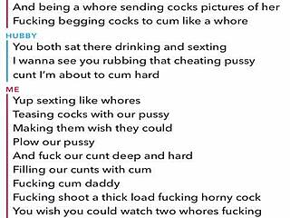 Sexting And Cuckolding Husband On Snap Chat!