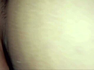 pussy so wet from my cum shooting in