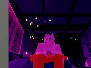 Furry Slut on Roblox Takes Big Cock 😈