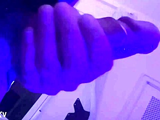 Matt Lee masturbates his huge cock to cum