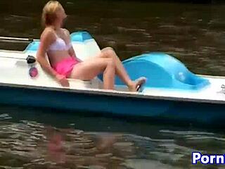 Watch this eurobabe ride that waterbike naked?
