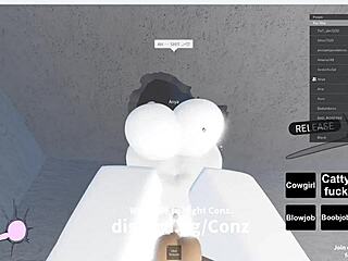 Intense Roblox Adventure With Whore Character.