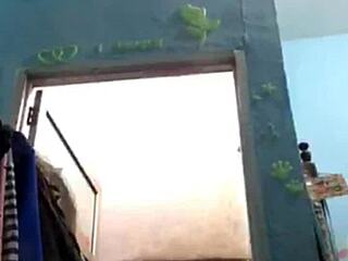 Indonesian Teen Bathes on Webcam