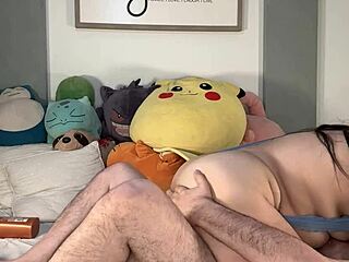 Latino Couple Play Around and Make Love