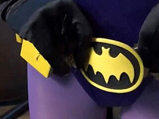 Batgirl Bound In Parody Distress