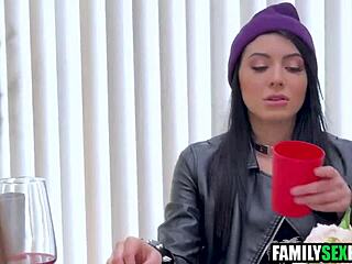 Stepdaughters fiercely compete for stepdad's attention