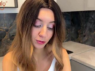 Secretary Offers Tantaly Doll to Boss