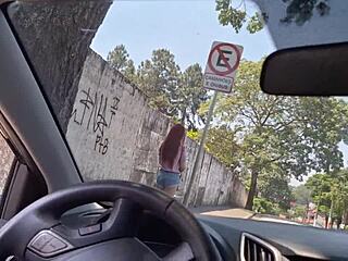 I See a Strange Guy Masturbating in Public