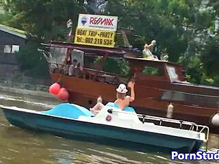 Watch this eurobabe ride that waterbike naked?