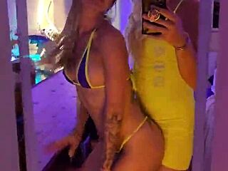 V Sexy Sluts Get Makeovers by Professional from Pacorabanne Cynde Watson