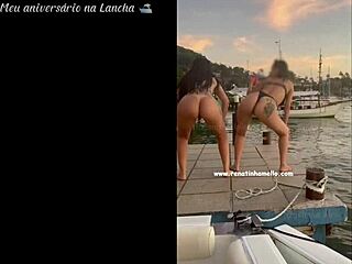 Renatinha Mello's Birthday Fuck Fest On Boat In Angra Dos Reis!