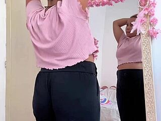 Chubby Girl's Nervous Farting Before Date