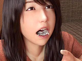 Cute Milf Prostitute Sucking Cock