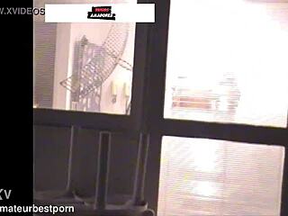 Caught Fucking On Penthouse Balcony