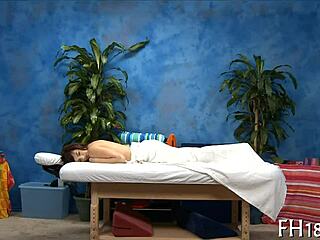 massage turns into porn with sensual touches and more