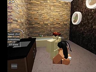I fucked big tits bunny in roblox