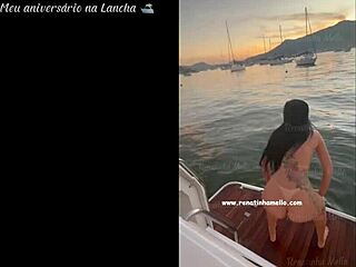 Renatinha Mello's Birthday Fuck Fest On Boat In Angra Dos Reis!