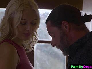 Raunchy Step Daughter Tempts Stepdad!