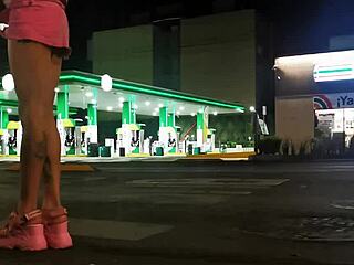 Exhibit Featuring Playful Girl Showing Her Underwear