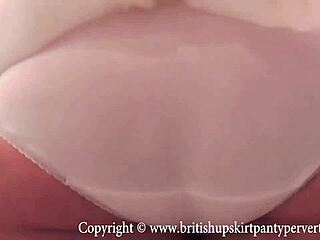 british rosemary enjoys kitchen activities suggestively