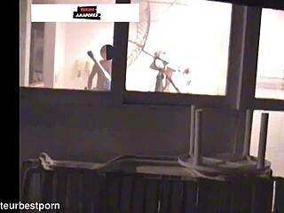 Caught Fucking On Penthouse Balcony