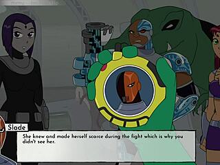 Teen 18+ in bathroom cartoon game fun