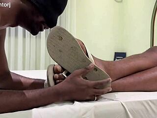 Sweaty Guy With Sweaty Feet And Dick