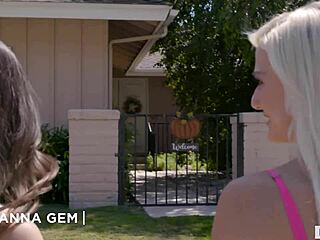 MILF Neighbor Licks Young Girl