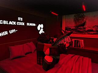 Stretching Femboy With Big Cock