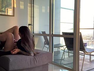 Sunset creampie in la