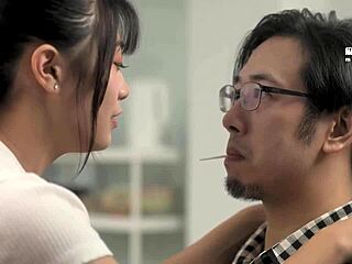 College Girl Develops Feelings for Mature Tutor