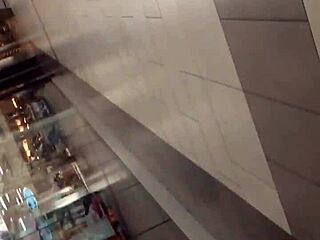 Ass Folding In The Shop With Ebony Babe