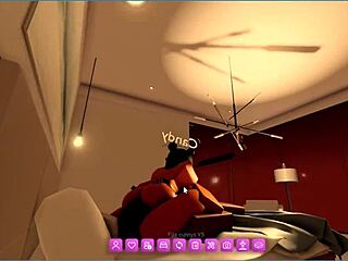 Feeling the rough fucking in Roblox condos with Candynviper.