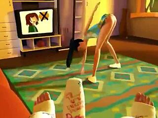 Slutty teen girl loves cock.