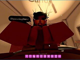 Feeling the rough fucking in Roblox condos with Candynviper.