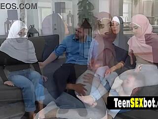 Housewives Try Groupsex With Teens In Orgy Blowjob