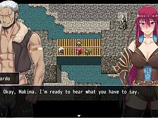 Fallen Makina Tied Up and Convinces Bandit Leader Bardo Through Persuasion