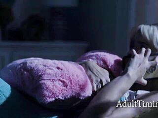 teen licks cute young pussy on halloween