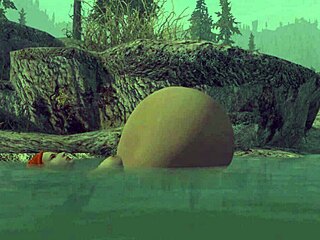 Cartoon Character Explores Mysterious Vore Scenario In Animated Tale