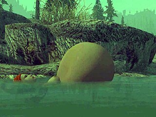 Cartoon Character Explores Mysterious Vore Scenario In Animated Tale