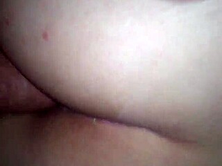 Fucking her ass in anal action
