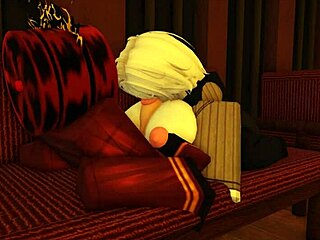 Faust helps Dante in Roblox and Limbus Company adventure