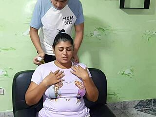 Intense Massage and Tit Sucking for Stepmom!