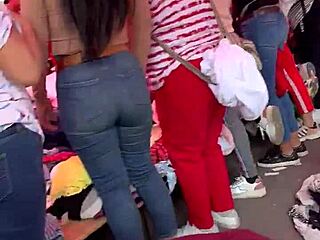 culona en el tianguis mexico