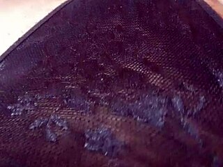 Gretala Shows Off Transparent Thong In Sensual Exhibitionist Flashing Display