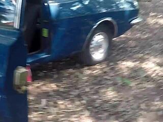 Why resist sensual milf creampie in the car?