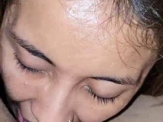 Unexpected Oral Delight Leads to a Surprising Cumshot in Her Mouth