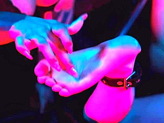 bound foot to tickle